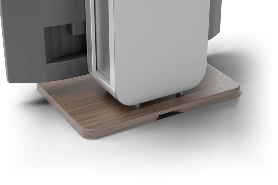 Slim Boxy auf der Bodenplatte aus Holz